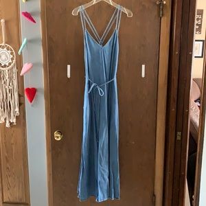 Gap Jean Skinny Strap Dress